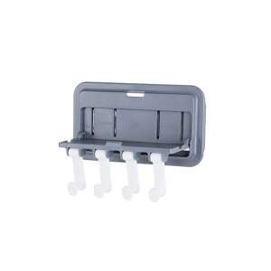 Multifunctional bathroom hook with shelf, VG-01799 - Verk Group