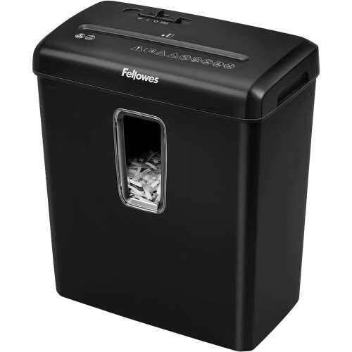 Fellowes Powershred P-30C iratmegsemmisítő, fekete, 6 lapos kapacitás, 4x34 mm-es konfetti vágás