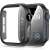 Etui TECH-PROTECT do Apple Watch z ochroną ekranu, 44 mm, czarne