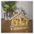 Wooden Christmas nativity scene with LED lights, 15 cm, Emos