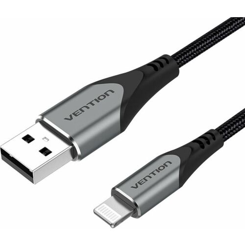 USB 2.0 Cable to Lightning, Vention LABHF, 1 m, grey (LABHF) 134141260