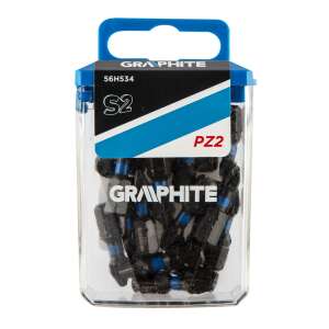 Set de 20 biți de impact Graphite PZ2 x 25 mm - Capete bit