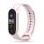 Tech-Protect Icon Xiaomi Mi Band 5/6/6 NFC silicone strap, pink