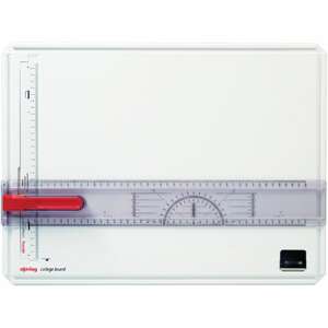 rOtring College A3 rajztábla párhuzamvonalzóval, műszaki rajztábla építészeknek, mérnököknek és diákoknak - Rajzeszköz