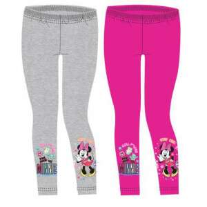 Disney, Minnie vastag leggings lányoknak, bundás belső rész, Pink, szürke, 98cm, 3 éves 83754283 Gyerek nadrágok, leggingsek - Leggings
