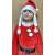 Mikuláslány jelmez kislányoknak, 3 részes szett, 10-12 évesre