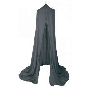 Jabadabado sötét szürke baldachin, szúnyogháló gyerekek ágyához, játszó sátor, gyerekszoba dekoráció - Baldachin