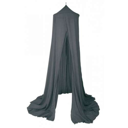 Jabadabado sötét szürke baldachin, szúnyogháló gyerekek ágyához, játszó sátor, gyerekszoba dekoráció