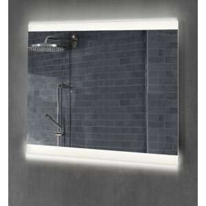 Oglinzi de baie Liv 80 cm cu iluminare LED, 80x60 cm, argintiu, control tactil - Mobilier de baie