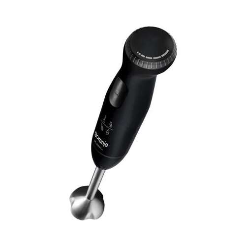 Gorenje HBC802QB botmixer, fekete és rozsdamentes acél, ferde nézet