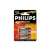 Philips PowerAlkaline LR03P4B/10 AAA mikro elem LR03 4db/csomag 46328570}