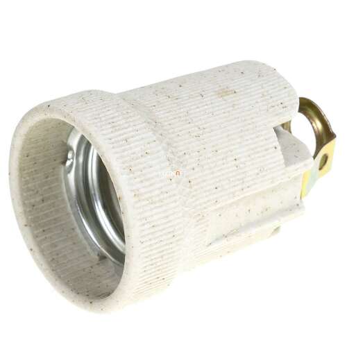 Kanlux E27 foglalat,porcelán M10 csavaros (Hldr E27-D) 43380898