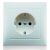 Berker Flush Mount Socket Outlet