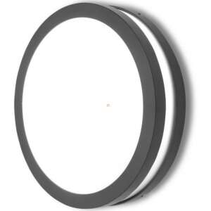 Lutec Tita dark grey LED wall or ceiling light, E27 socket, IP54 rated, isolated - Electrical Installation