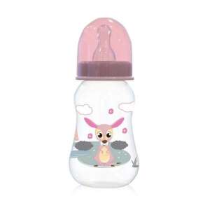 Baby Care Easy Grip cumisüveg 125 ml - pink 83896764 Cumisüvegek