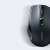 UGREEN wireless mouse, black, 2.4GHz, ergonomic design, 6 buttons, adjustable DPI, long battery life, top view