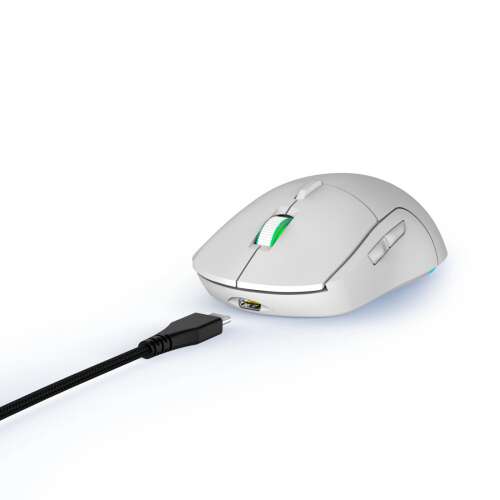 GAMING "URAGE REAPER 250" OPTIKAI EGÉR, FEHÉR 6200DPI