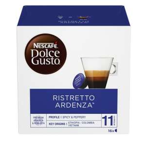 Nescafe Dolce Gusto Ristretto Ardenza kávékapszulák, 16 kapszula, fűszeres és borsos íz - Kávépárna & Kávékapszula