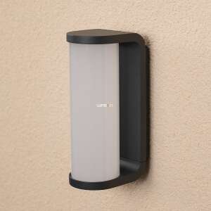 Lutec Adalyn szürke-opál kültéri LED fali lámpa - Lutec