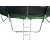SmileSPORT by Pepita Outdoor Netz-Trampolin mit Leiter 366cm #grün + Tesoro Basketballkorb 32951967