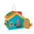 Clementoni Baby Montessori House Activity Toy, a colorful house with doors, windows, and a roof that opens, perfect for developing fine motor skills and hand-eye coordination