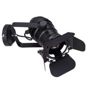Globo Egon black adjustable wall spotlight, studio lighting - Wall Lamp