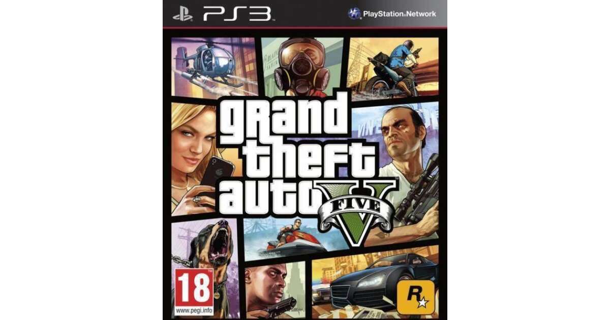 Grand Theft Auto V Édition Premium PS4 Jeu vidéo PlayStation 4 GTA 5