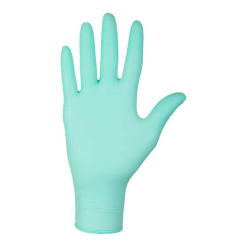 Nitrylex green púdermentes nitril vizsgálókesztyű, mentazöld