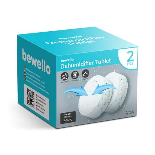 Bewello páragyűjtő készülékhez tabletta - illetmentes - 2x 450gr - CERESIT helyettesítő BW2049A