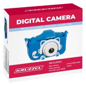 Kruzzel AC22295 kék digitális fényképezőgép 84259388 Kreatív Játékok
