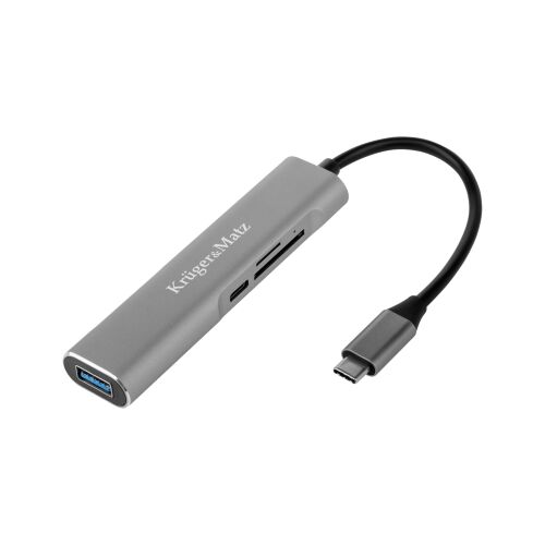 Stacja/replikator Kruger&Matz Adapter USB-C Kruger Matz 5w1 PD 4K SD USB 144689300