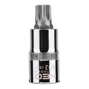 Gniazdo spline NEO TOOLS 1/2 cala, M12 x 55 mm - Bithead