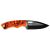 NEO Tools taktisches Full-Tang-Messer mit orangefarbenem Camouflage-Griff