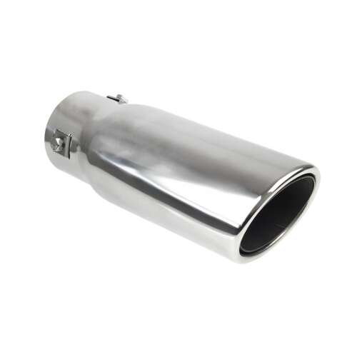 Хромирана ауспухова тръба от неръждаема стомана за автомобили, модел MT 021