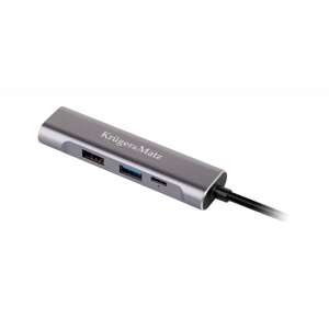 Kruger & Matz USB-C auf HDMI, USB 3.0, USB 2.0 und USB-C Adapter - Krüger&Matz