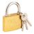 Top Tools 50mm Brass Padlock with Keys - Security Lock