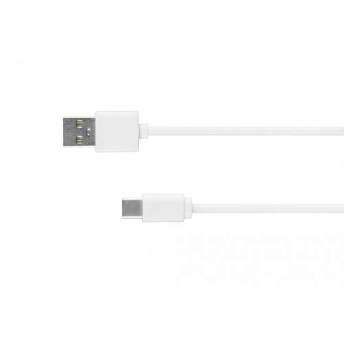 Cablu USB-C la USB Kruger & Matz, 0,8m, alb