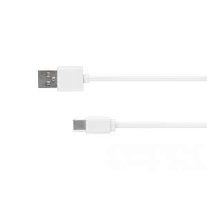 Kruger & Matz USB-C auf USB Kabel, 0,8m, weiß - Krüger&Matz