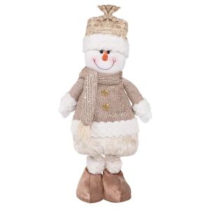 Springos Hóember Karácsonyi Dísz teleszkópos lábakkal - Springos