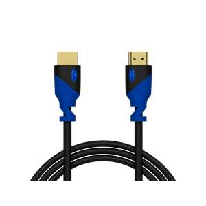 BLUE 3m HDMI-HDMI kábel, 4K, aranyozott csatlakozókkal - HDMI kábel
