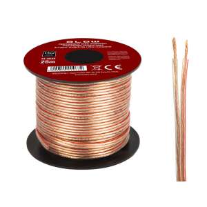 Blow 25m 2x1,00mm Átlátszó Hangszóró Kábel - Hangszóró kábel