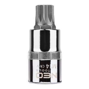 Gniazdo spline NEO TOOLS 1/2", M14 x 55 mm - Bithead