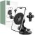 Tech-Protect N50 Magnetic 2-in-1 Car Mount, Dashboard/Air Vent Mount, MagSafe compatible, 360° rotation, black 122010429