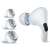 3 Paar weiße Silikon-Ohrstöpsel für AirPods Pro 1 und 2