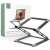Tech-Protect Prodesk laptop állvány, szürke, állítható, ergonomikus, asztalra, laptop hűtés, laptop emelő, stabil asztali állvány laptopokhoz