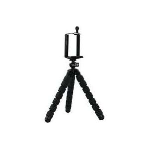 Black flexible tripod for smartphone and camera - Tripod