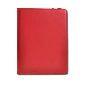Samsung Galaxy Tab 3 10.1 P5200 red rotating stand case, front view - Tablet Case