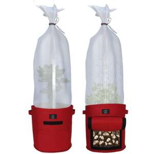 Laxllent növény táska szett két piros filc táskával és védő hálóval, ideális palánták neveléséhez és átültetéshez - Prolight