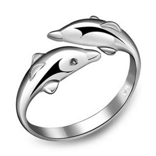 Delfines gyűrű, állítható méretű