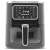 Bewello BW1002B digital air fryer, black, front view